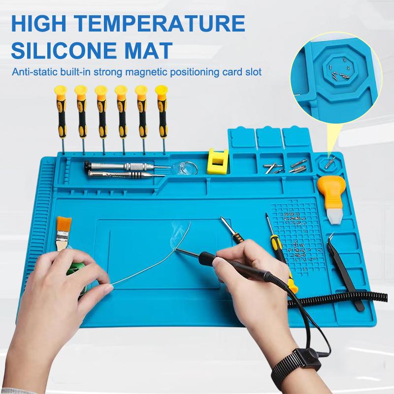 Electronics Repair Training - Tapis de table antistatique en silicone