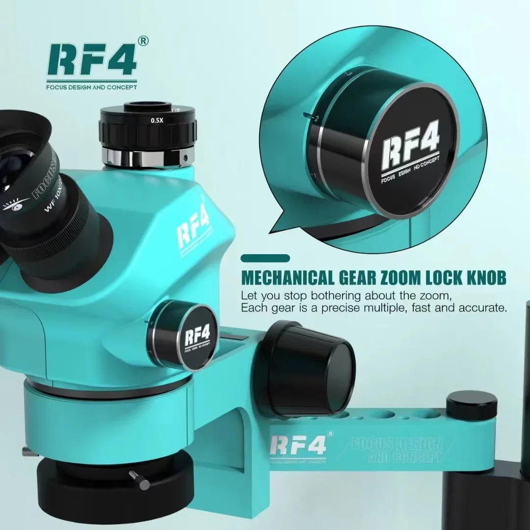 Electronics Repair Degree - 2025RF4 Microscope RF-7050pro- FO19 360 degrés