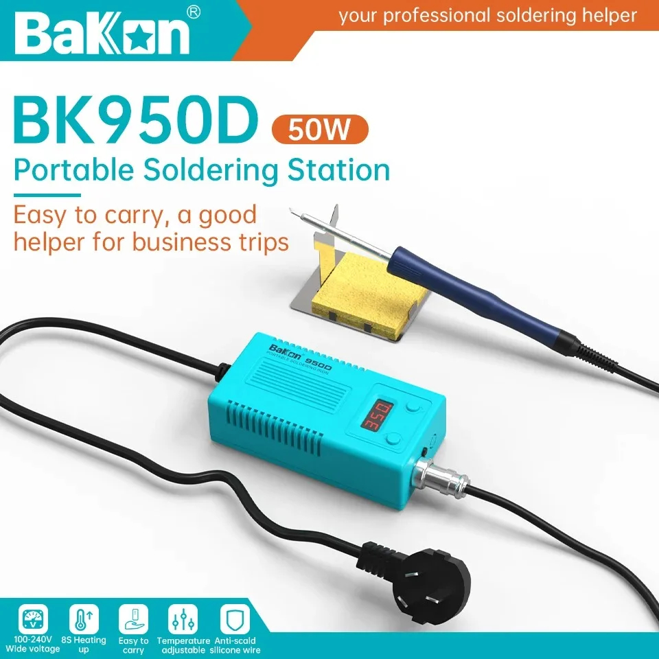 Electronics Repair Training - Station de soudage Bakon BK950D T12