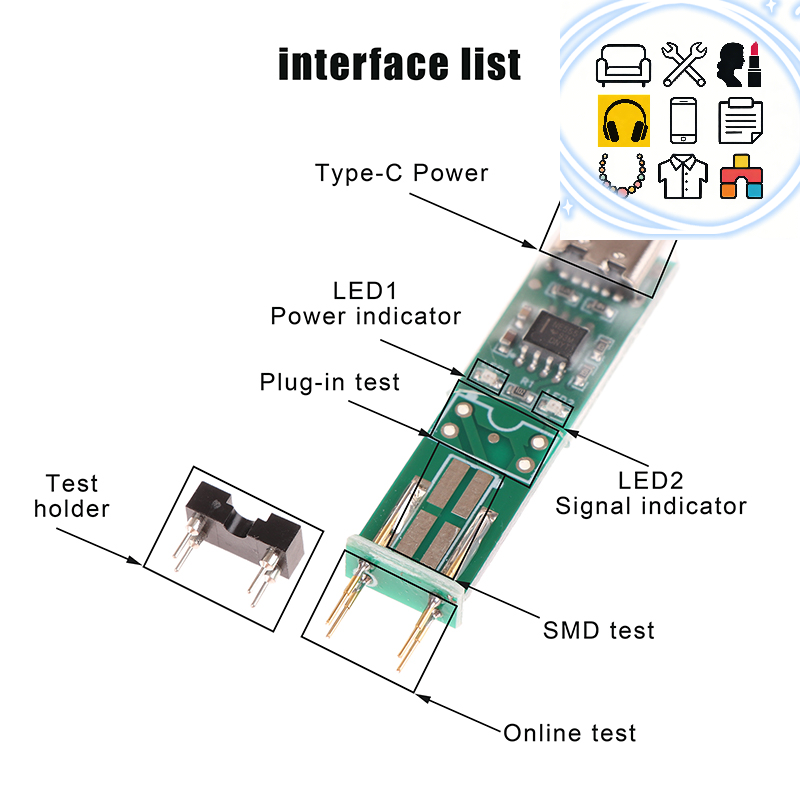 Electronics Repair Online - Instrument de Test optocoupleur V5.0, outils