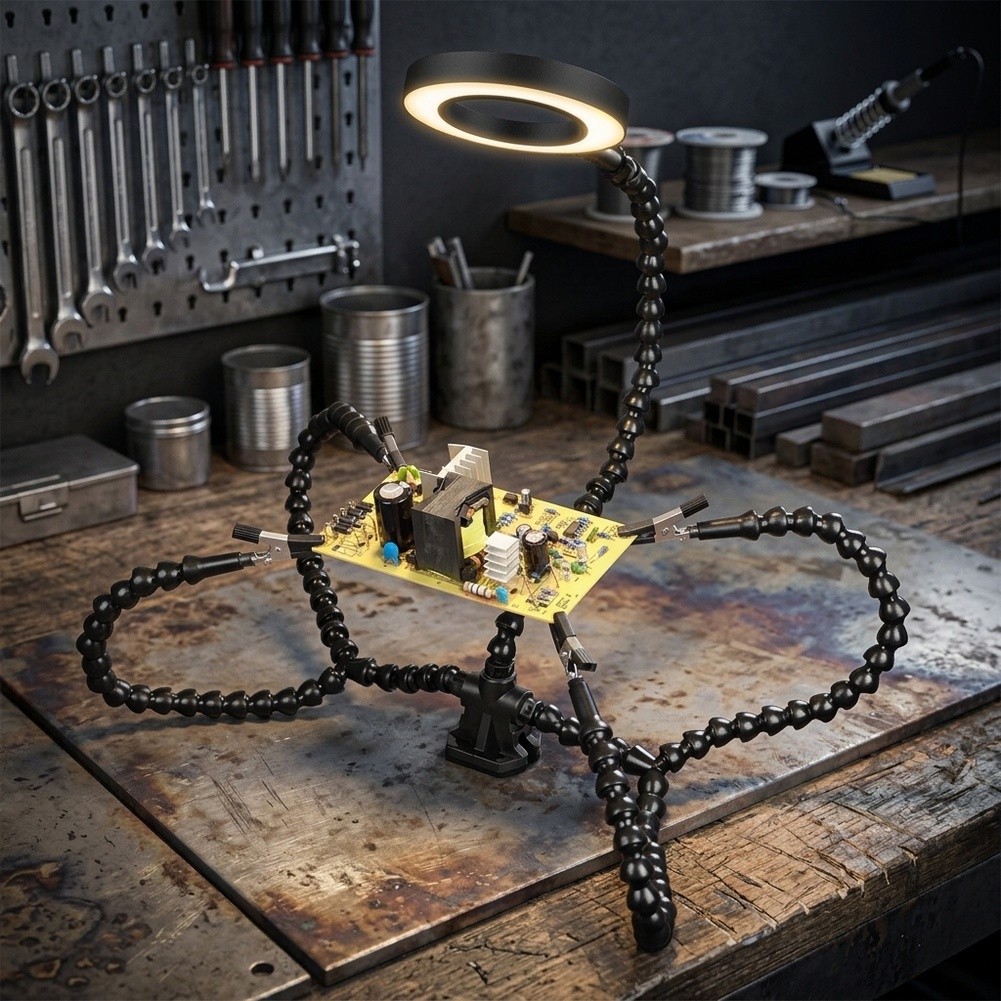 Electronics Repair Degree - Support de soudage flexible avec pinces