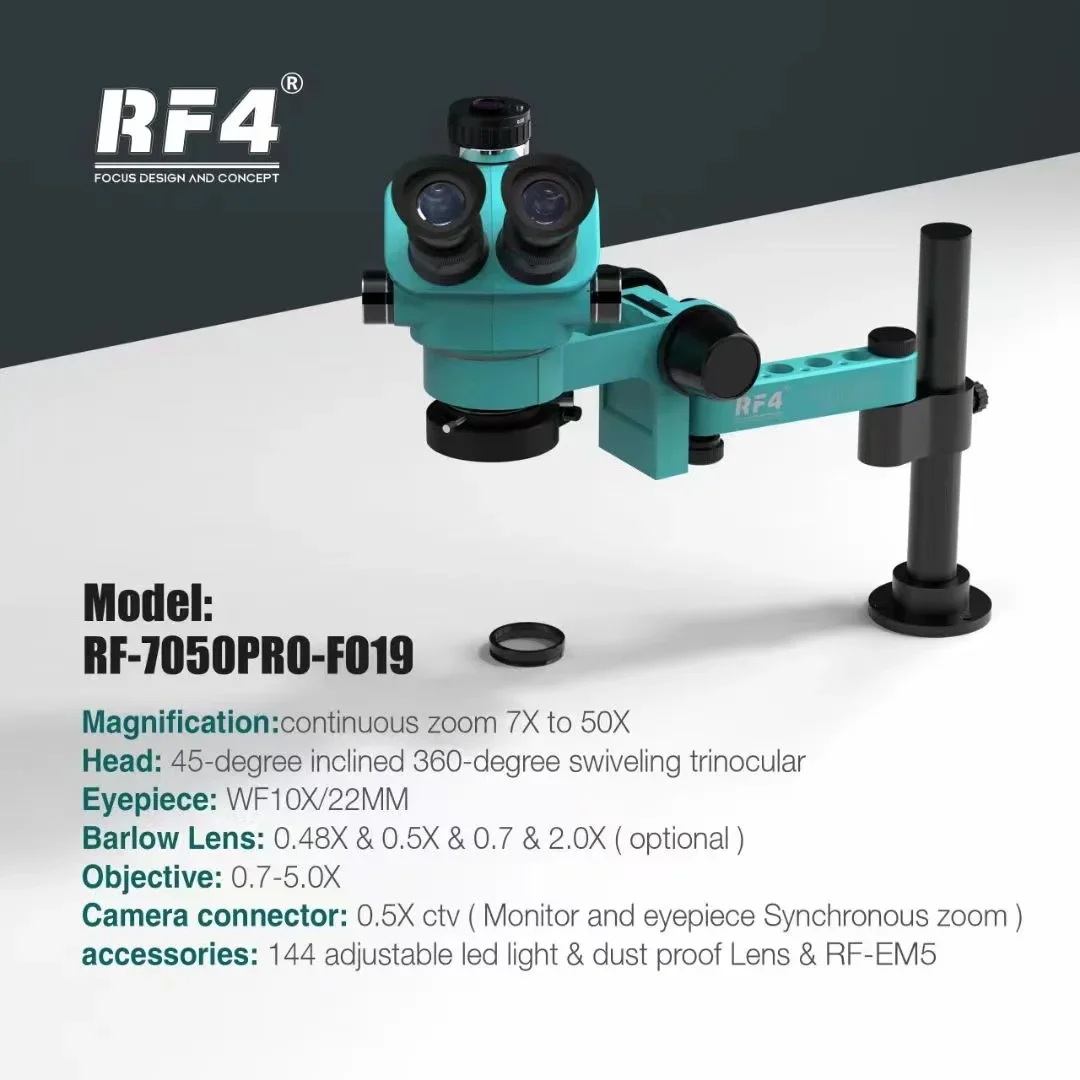2025RF4 Microscope RF-7050pro- - Electronics Repair Degree avis et prix