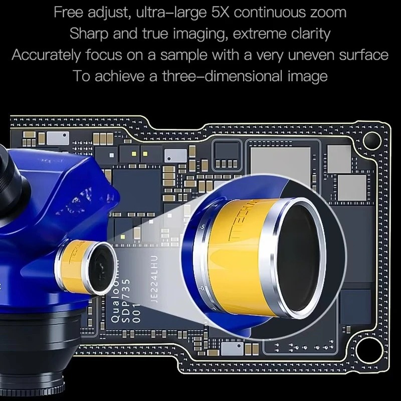 Microscope stéréoscopique trin - Electronics Repair Degree avis et prix