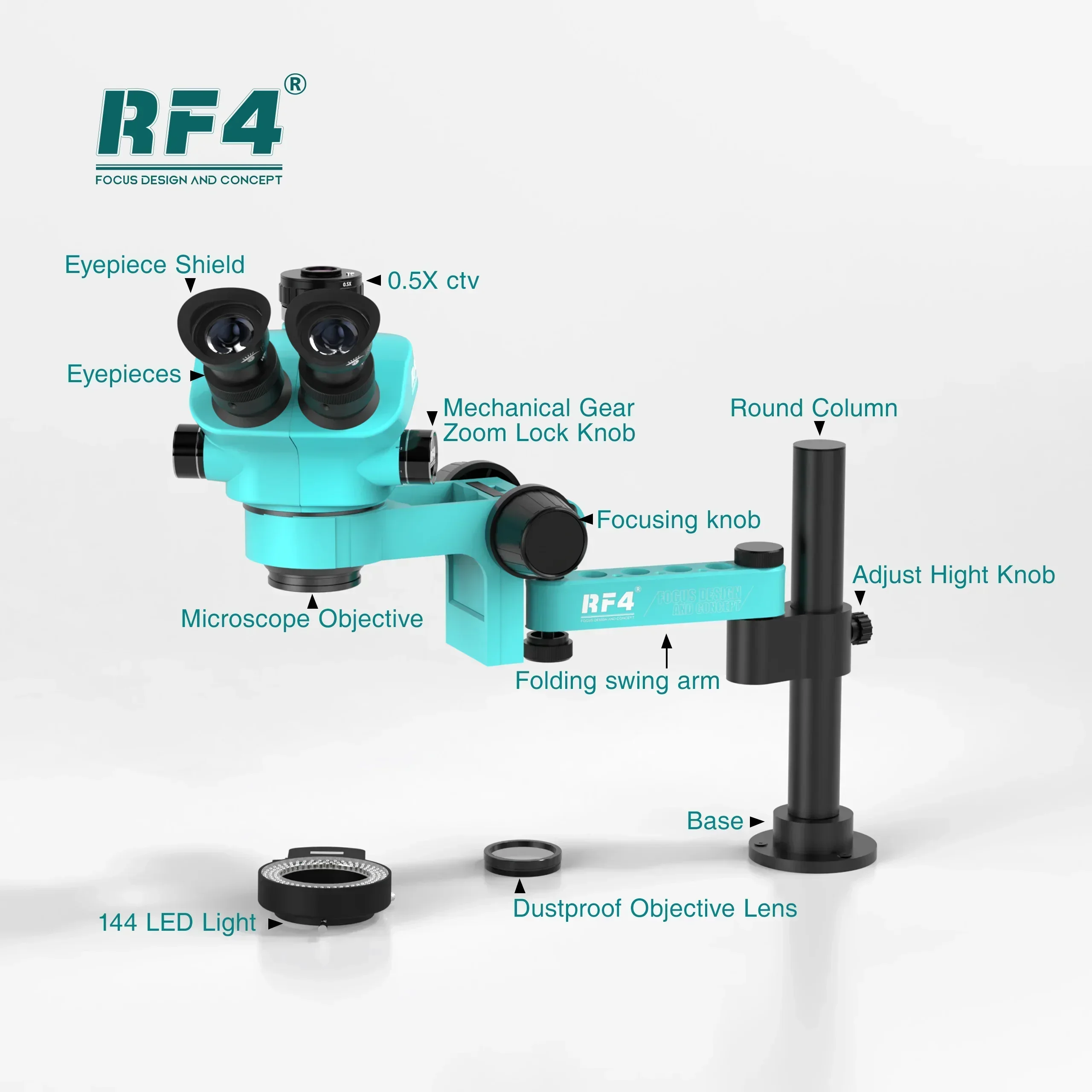 Microscope 2025/RF4 RF-7050pro - Electronics Repair Degree avis et prix