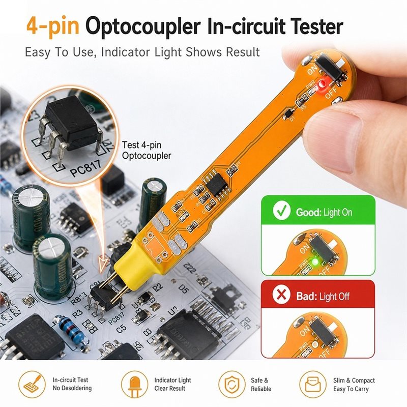 Testeur d'optocoupleurs multif - Electronics Repair Online avis et prix